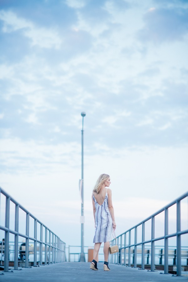 eatsleepwear, kimberly pesch, zara, celine, chanel, new jersey, beach