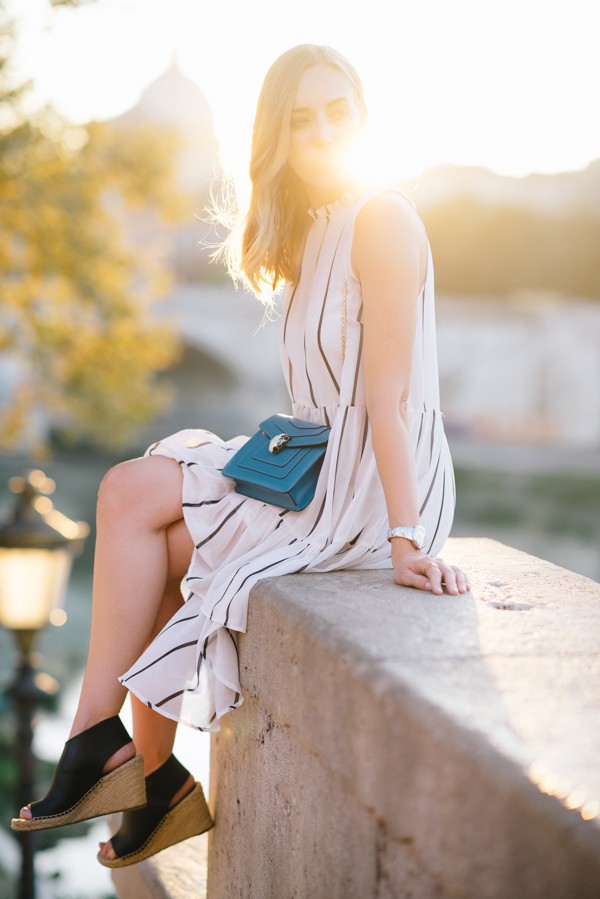 eatsleepwear, kimberly pesch, bulgari, italy, rome, elliatt, celine