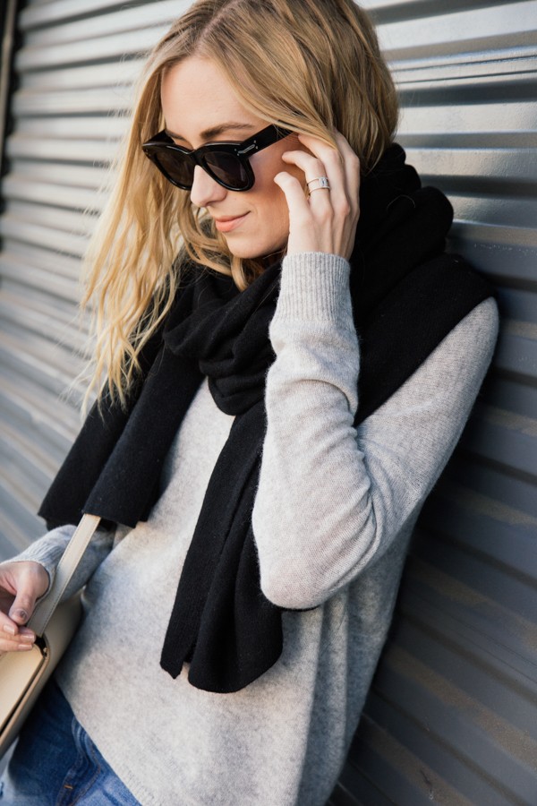 eatsleepwear, kimberly pesch, 360 sweater, frame denim, celine, intermix