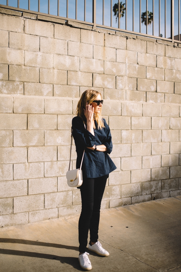 eatsleepwear, kimberly lapides, outfit, rag and bone, jbrand, iro, celine