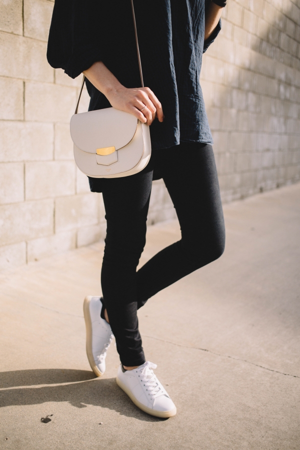 eatsleepwear, kimberly lapides, outfit, rag and bone, jbrand, iro, celine