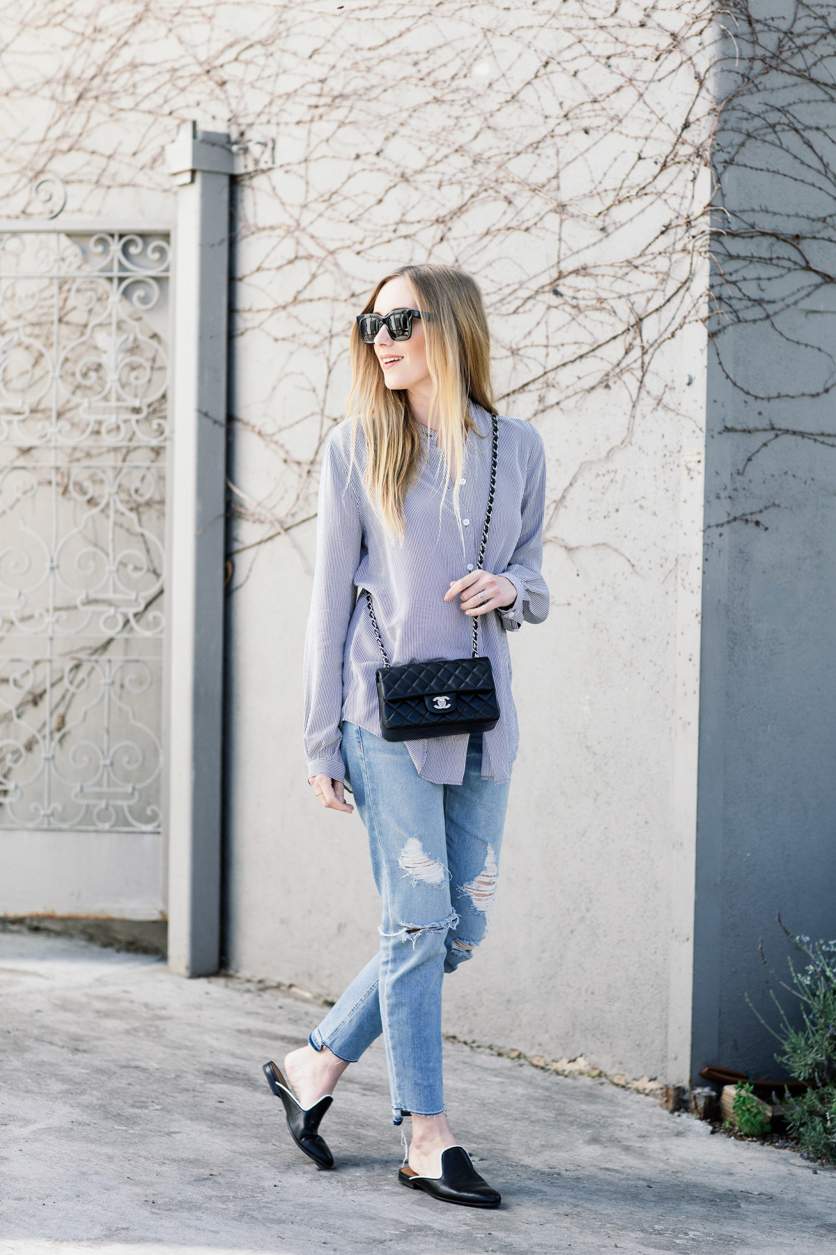 eatsleepwear, Kimberly Lapides, outfit, chanel, equipment, rag and bone, aquatalia, celine
