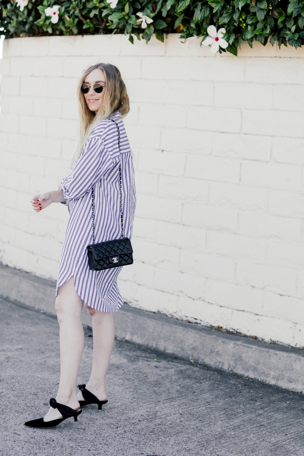 eatsleepwear, Kimberly Lapides, Outfit, Velvet, The Row, Chanel, Rayban