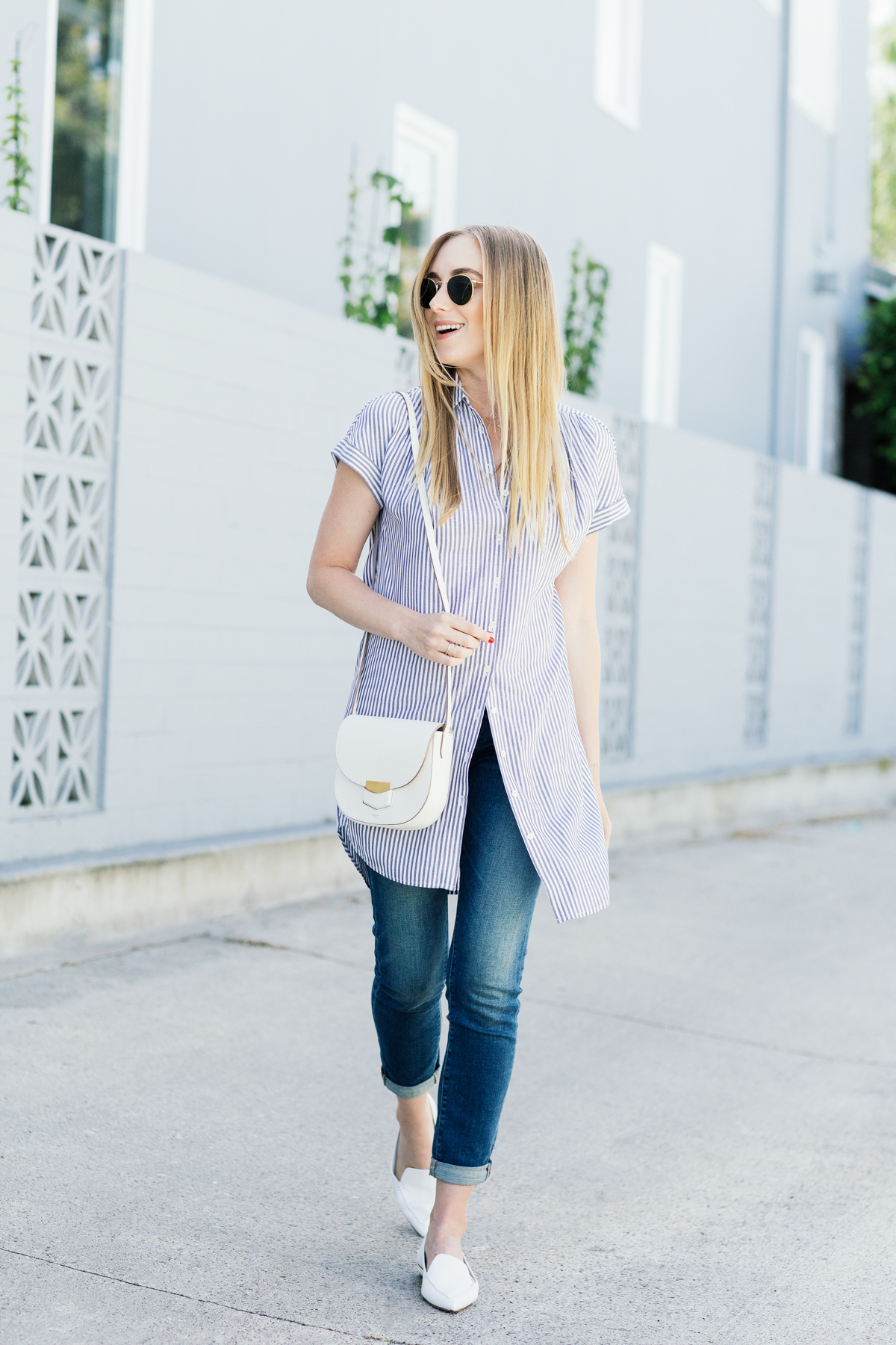 eatsleepwear, Kimberly Lapides, OUTFIT, Madewell, Frame, rayban, celine, nicholas, kirkwood