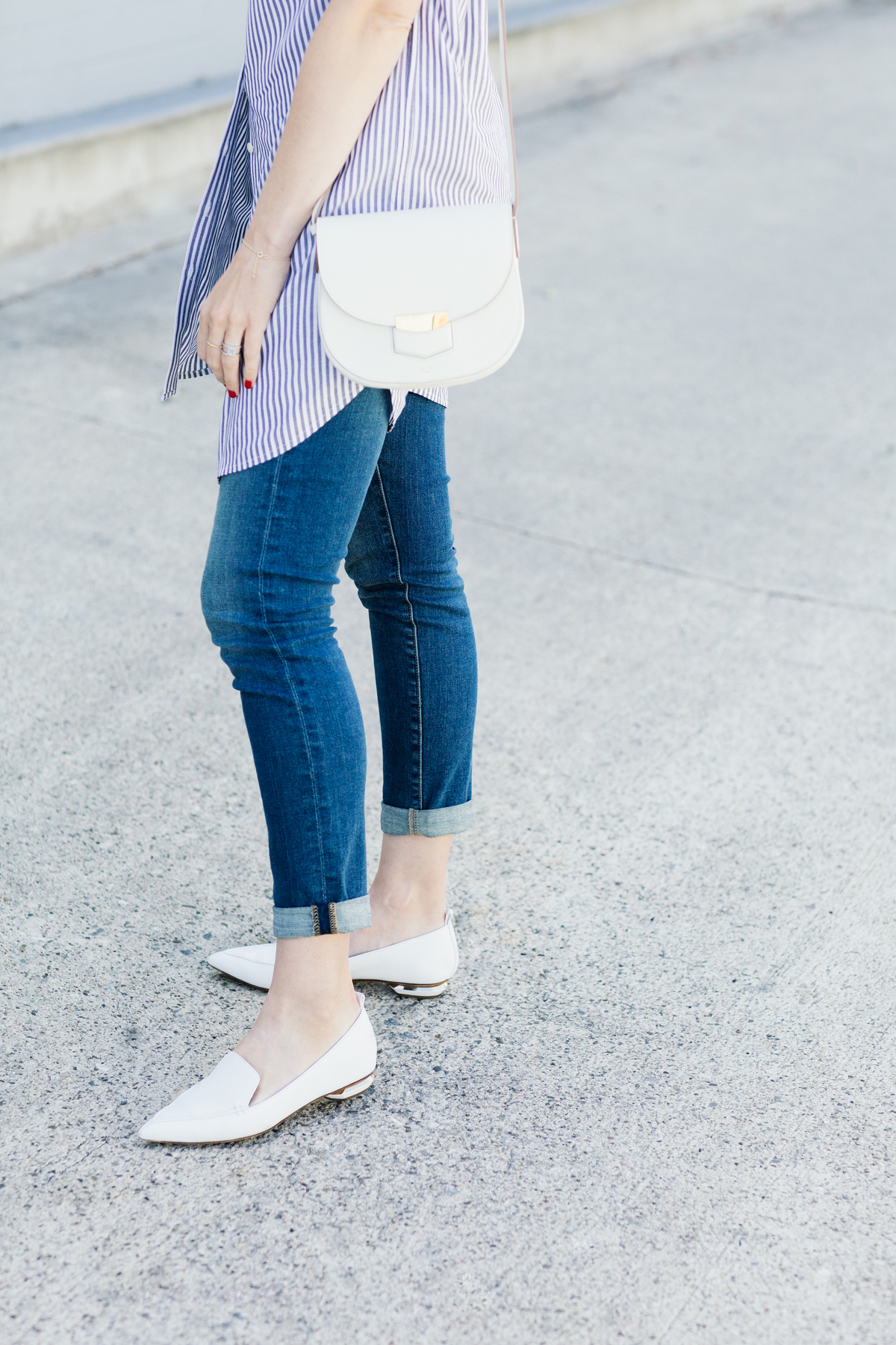 eatsleepwear, Kimberly Lapides, OUTFIT, Madewell, Frame, rayban, celine, nicholas, kirkwood