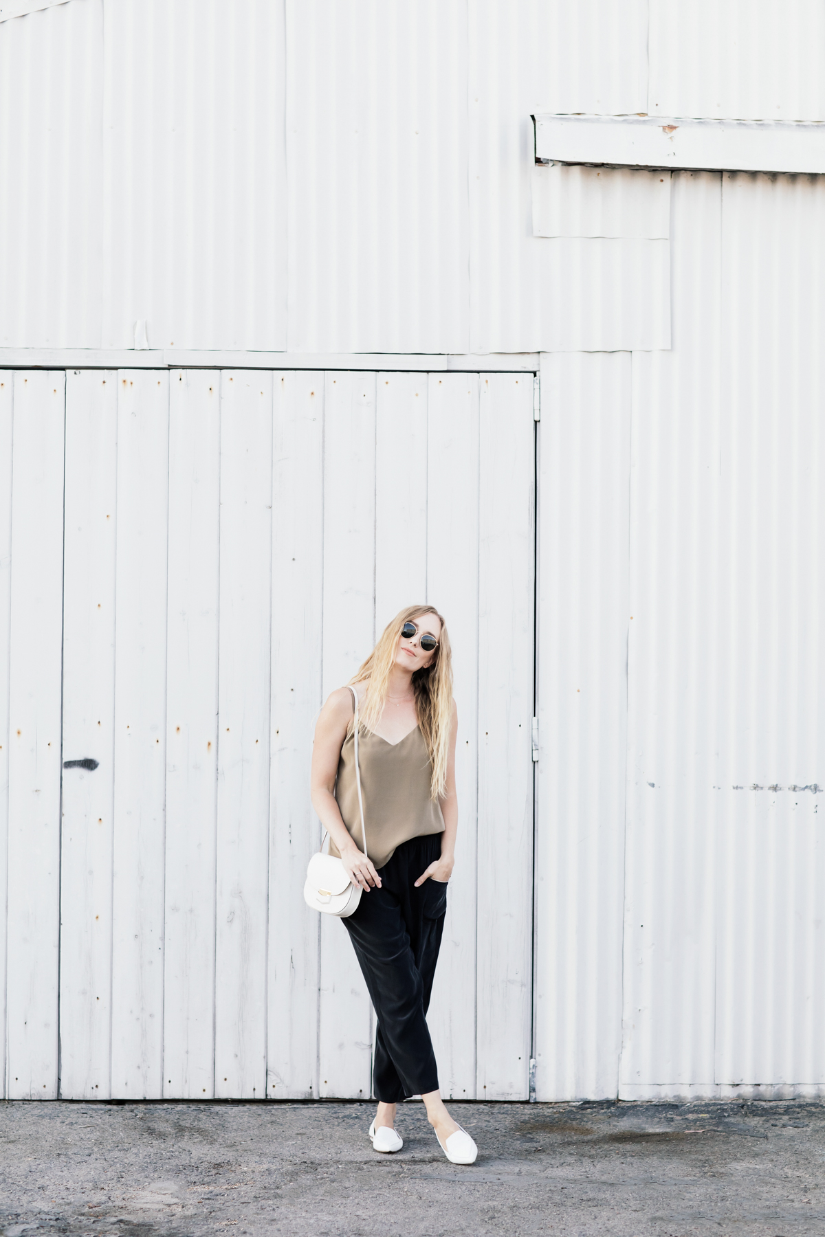 eatsleepwear, Kimberly Lapides, OUTFIT, Lagence, Celine, Rayban, Nicholas Kirkwood