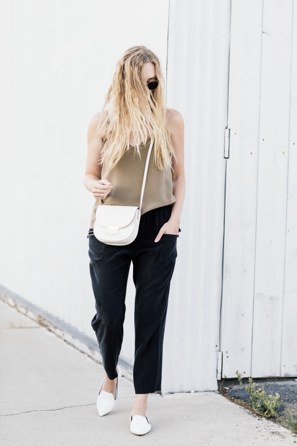 eatsleepwear, Kimberly Lapides, OUTFIT, Lagence, Celine, Rayban, Nicholas Kirkwood