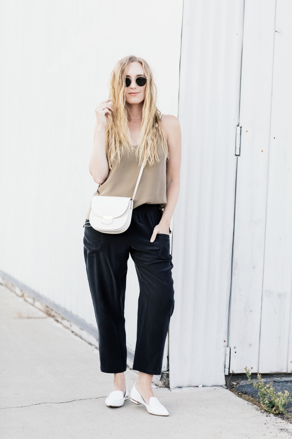 eatsleepwear, Kimberly Lapides, OUTFIT, Lagence, Celine, Rayban, Nicholas Kirkwood