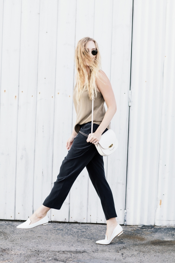 eatsleepwear, Kimberly Lapides, OUTFIT, Lagence, Celine, Rayban, Nicholas Kirkwood