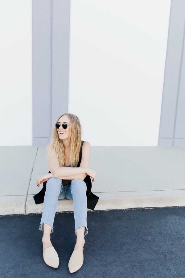 eatsleepwear, Kimberly Lapides, OUTFIT, elizabeth and james, rag and bone, rayban, lagence, jenni kayne