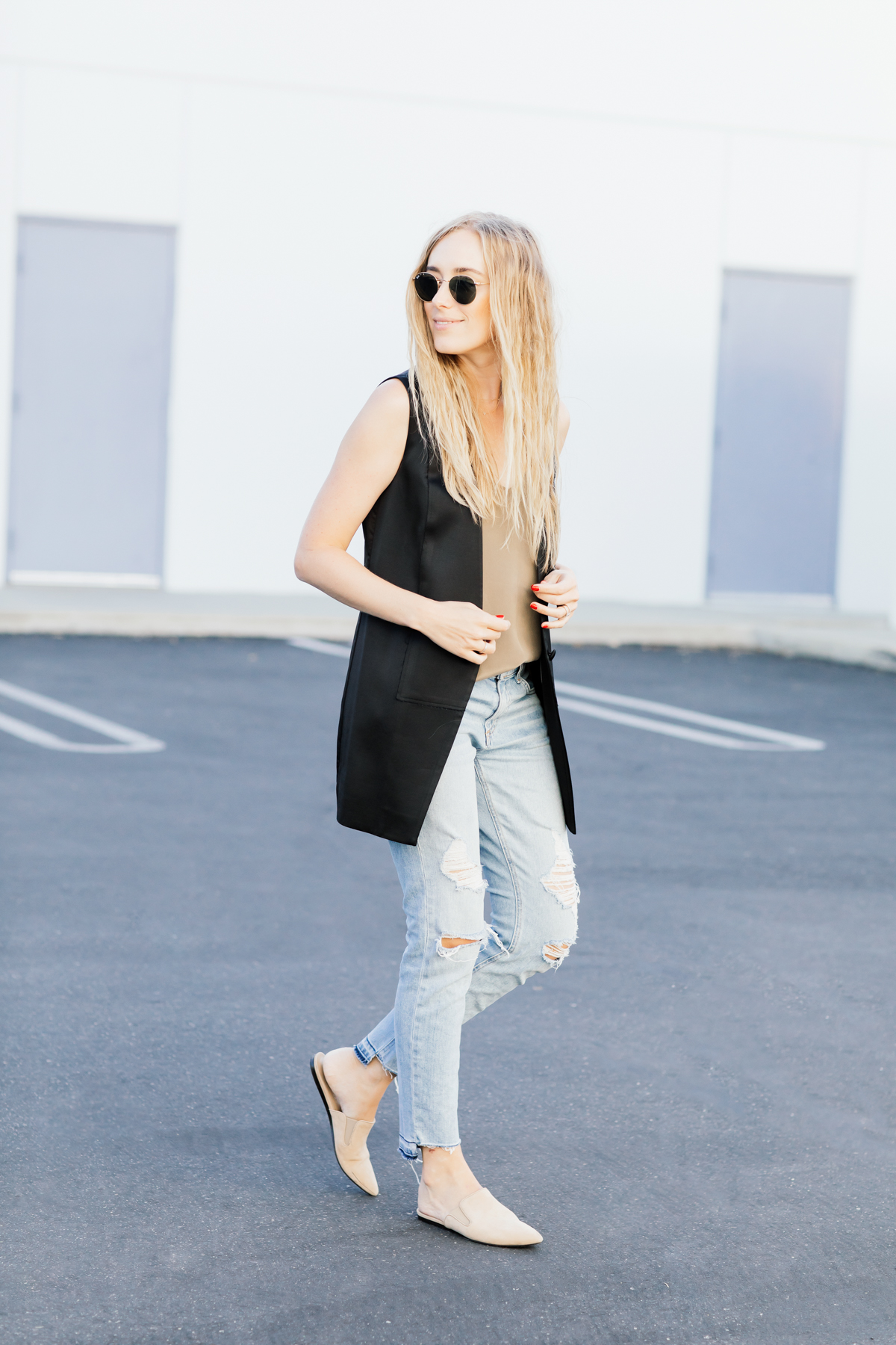 eatsleepwear, Kimberly Lapides, OUTFIT, elizabeth and james, rag and bone, rayban, lagence, jenni kayne