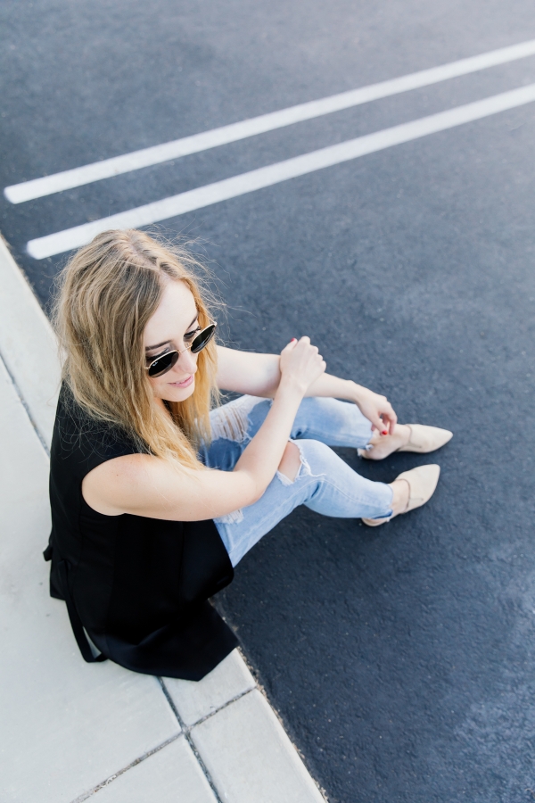eatsleepwear, Kimberly Lapides, OUTFIT, elizabeth and james, rag and bone, rayban, lagence, jenni kayne