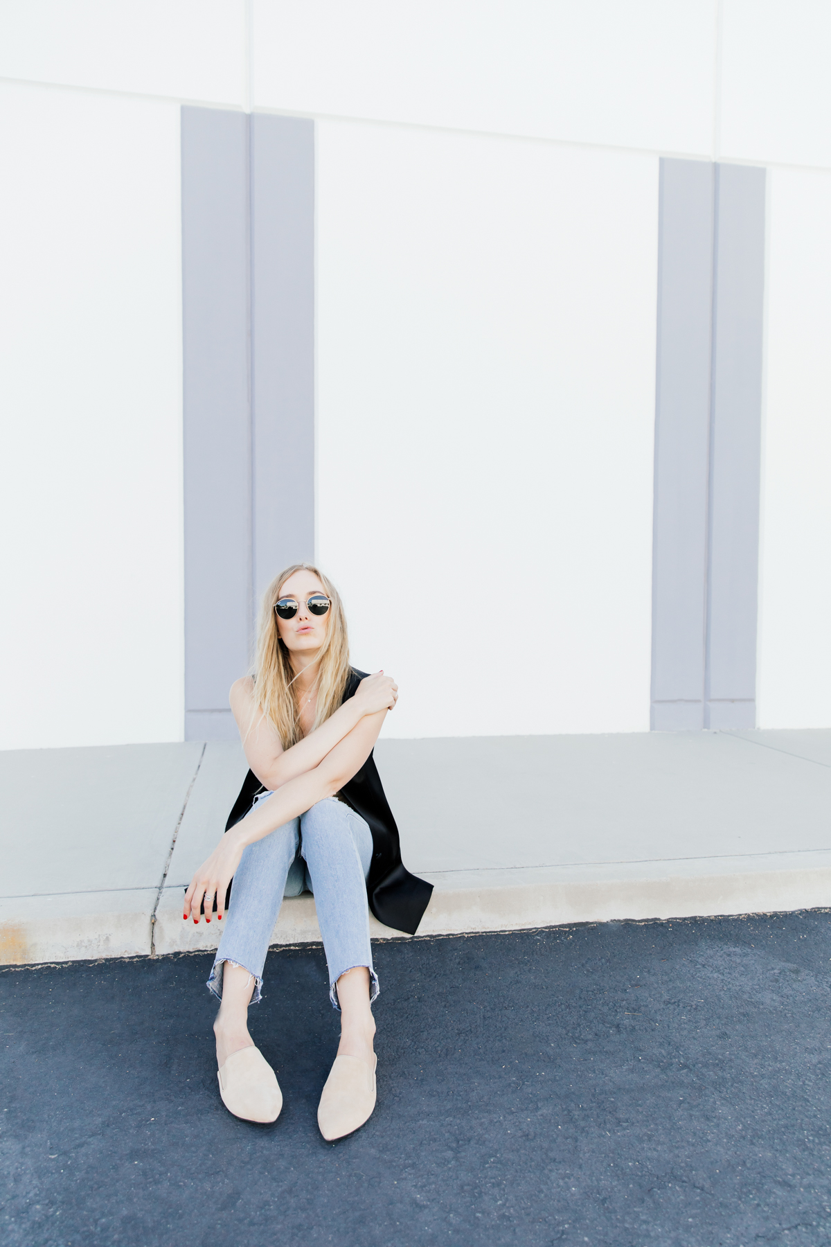 eatsleepwear, Kimberly Lapides, OUTFIT, elizabeth and james, rag and bone, rayban, lagence, jenni kayne