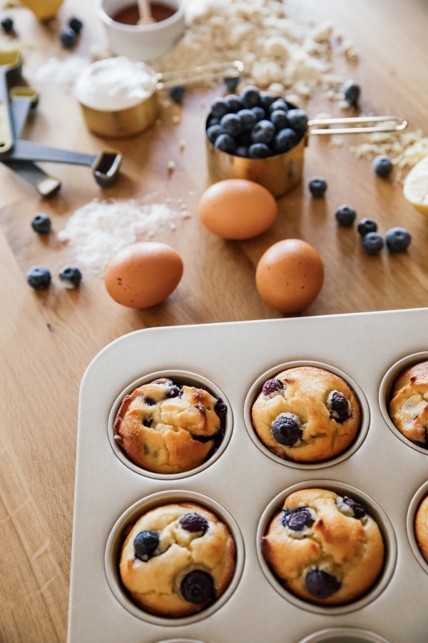 eatsleepwear, Kimberly Lapides, home, recipe, food, kitchenaid blender, blueberry lemon muffins