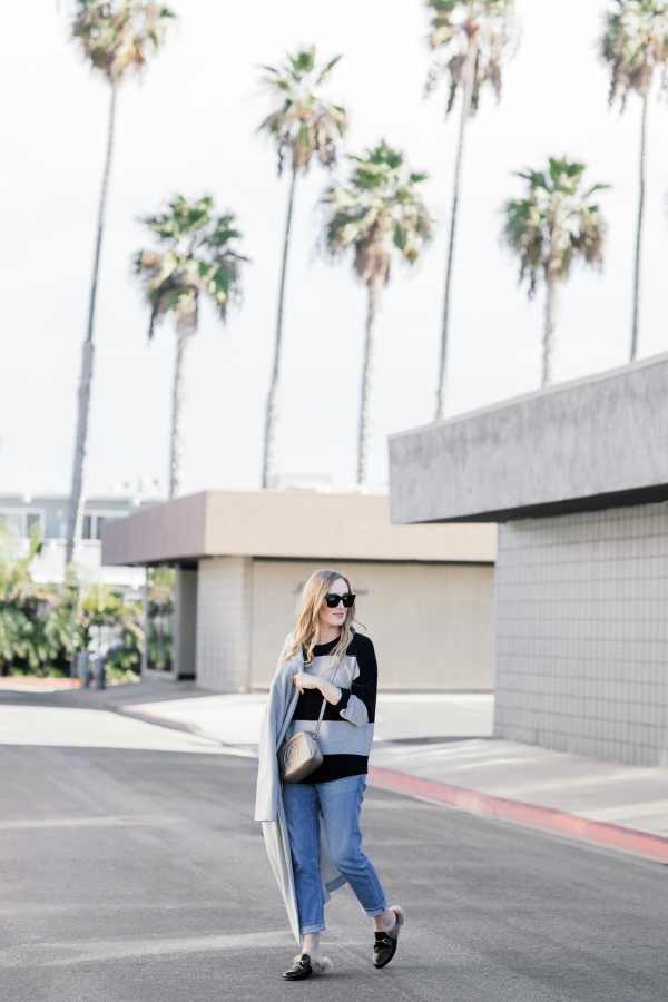 eatsleepwear, Kimberly Lapides, Outfit, Ayr, Ag, Gucci, 360 Sweater, Celine