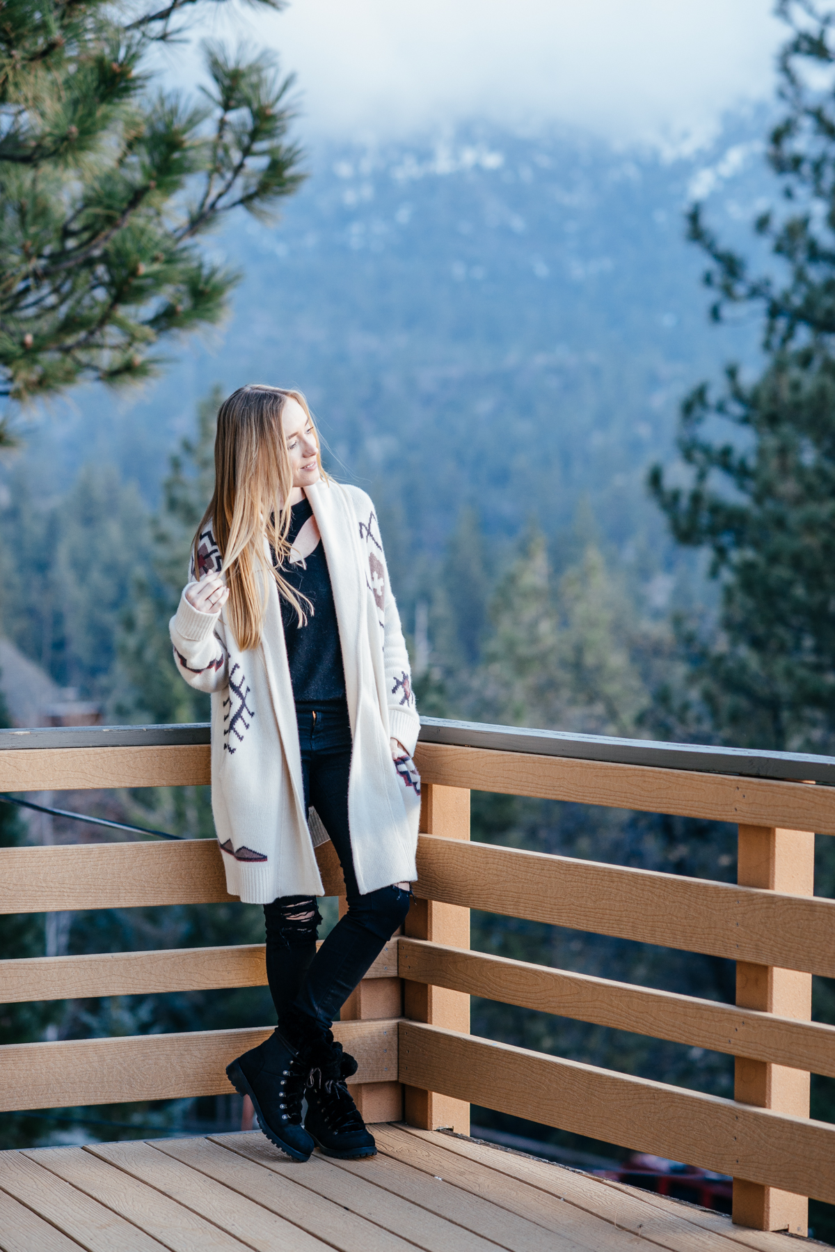 eatsleepwear, Kimberly Lapides, OUTFIT, 360 Cashmere, frame, Ugg, LNA, Big Bear