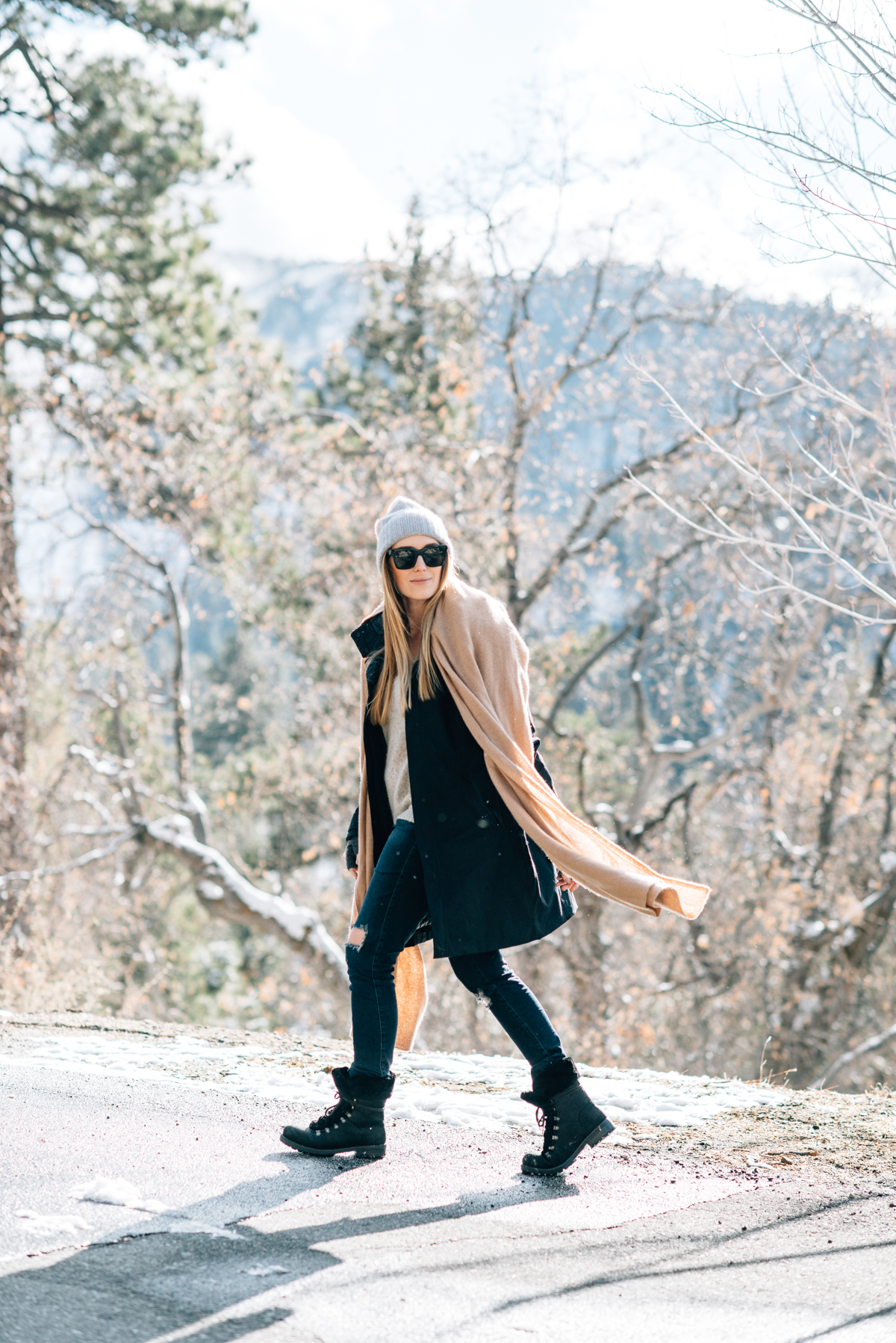 eatsleepwear, Kimberly Lapides, OUTFIT, Naked Cashmere, celine, patagonia, ugg, frame, intermix
