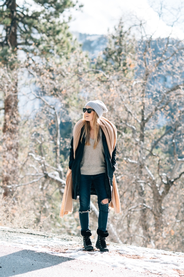 eatsleepwear, Kimberly Lapides, OUTFIT, Naked Cashmere, celine, patagonia, ugg, frame, intermix