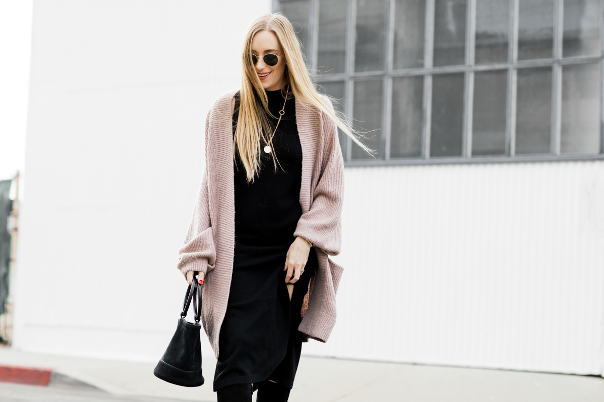 eatsleepwear, Kimberly Lapides, OUTFIT, Nordstrom, Leith, Naked Cashmere, Aquatalia, ray-ban, simon miller, wanderlust and co
