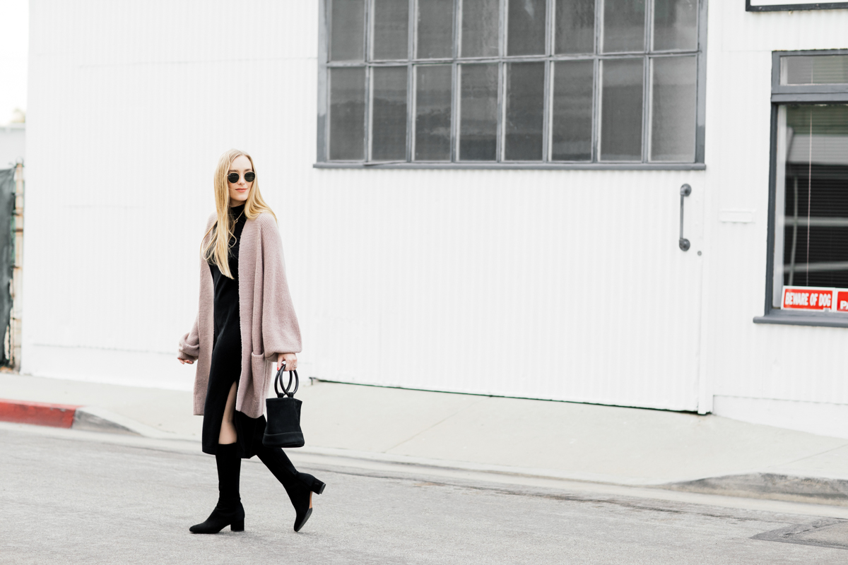 eatsleepwear, Kimberly Lapides, OUTFIT, Nordstrom, Leith, Naked Cashmere, Aquatalia, ray-ban, simon miller, wanderlust and co