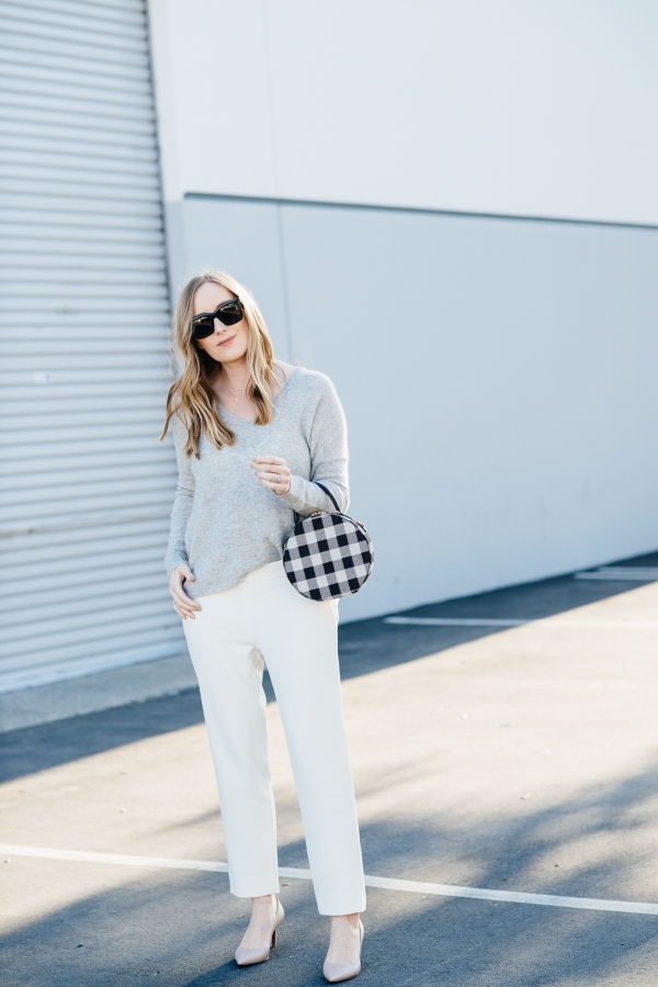 eatsleepwear, Kimberly Lapides, OUTFIT, naked cashmere, mansur gavriel, hatch, aquatalia, celine
