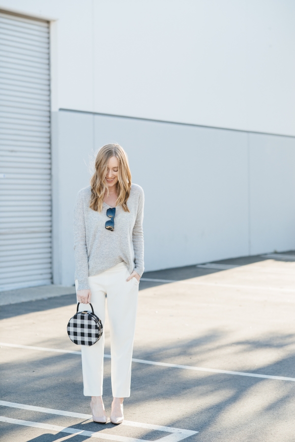 eatsleepwear, Kimberly Lapides, OUTFIT, naked cashmere, mansur gavriel, hatch, aquatalia, celine