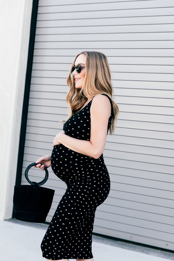 eatsleepwear, Kimberly Lapides, PREGNANCY, Outfit, Ingrid and Isabel, Simon Miller, rayban, ancient greek