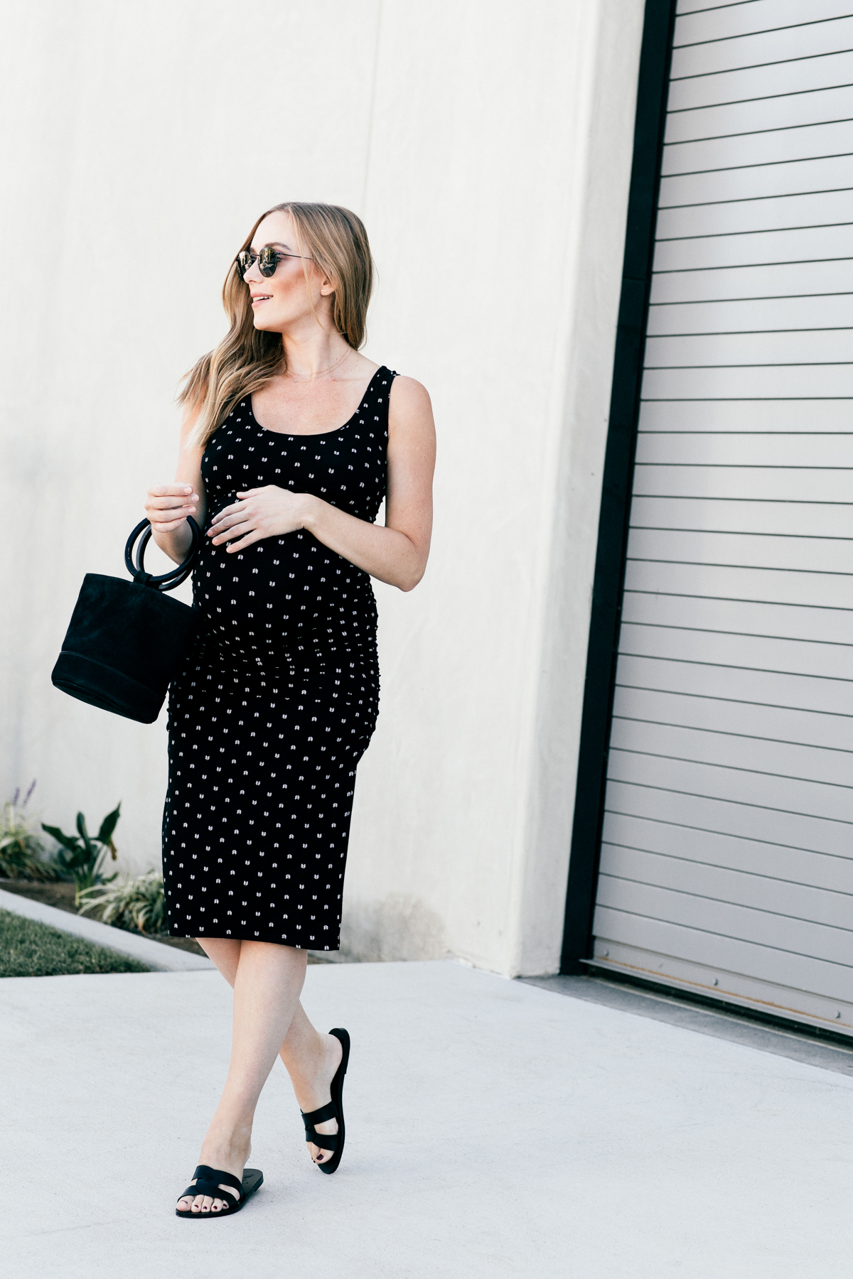 eatsleepwear, Kimberly Lapides, PREGNANCY, Outfit, Ingrid and Isabel, Simon Miller, rayban, ancient greek