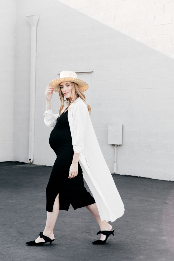 eatsleepwear, Kimberly Lapides, OUTFIT, Storq, whowhatwear collection, janessa leone, the row, netaporter, pregnancy