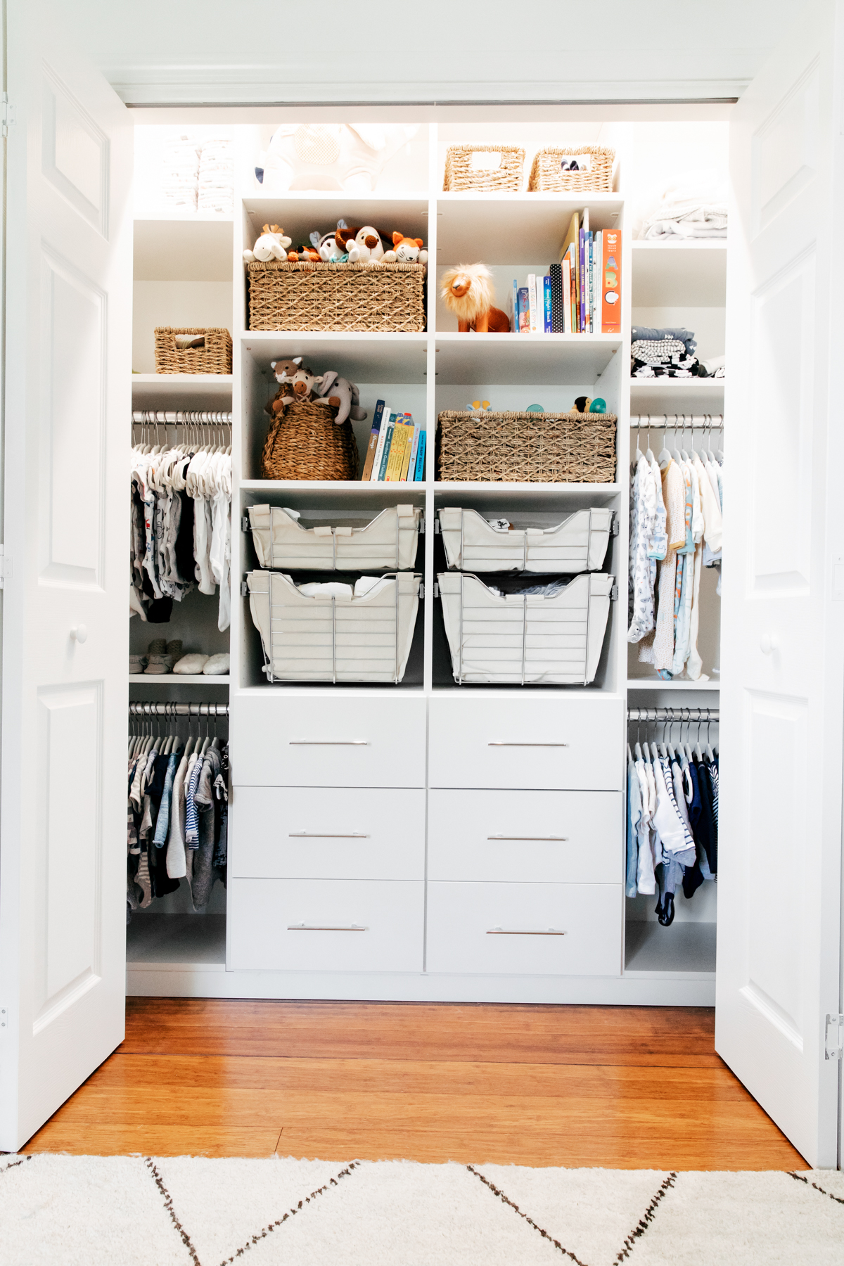 eatsleepwear, Kimberly Lapides, OTIS, Family, Nursery, Baby, California Closets