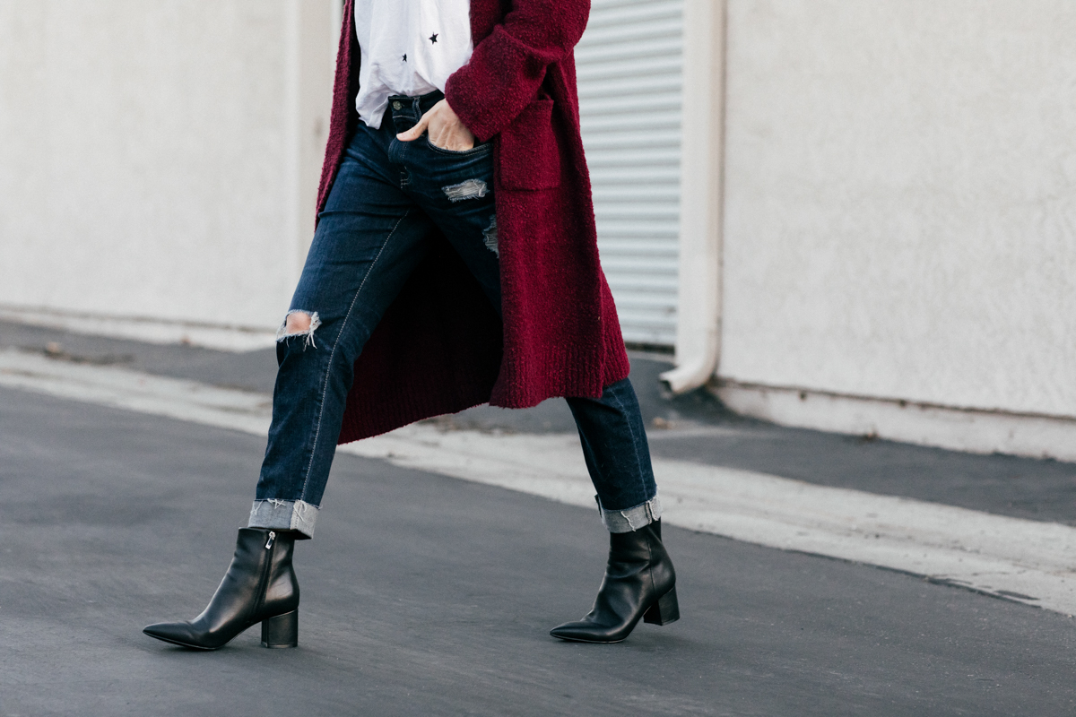 eatsleepwear, Kimberly Lapides, OUTFIT, Leith, Nphilanthropy, agjeans, ariel gordon, rayban, marc fisher