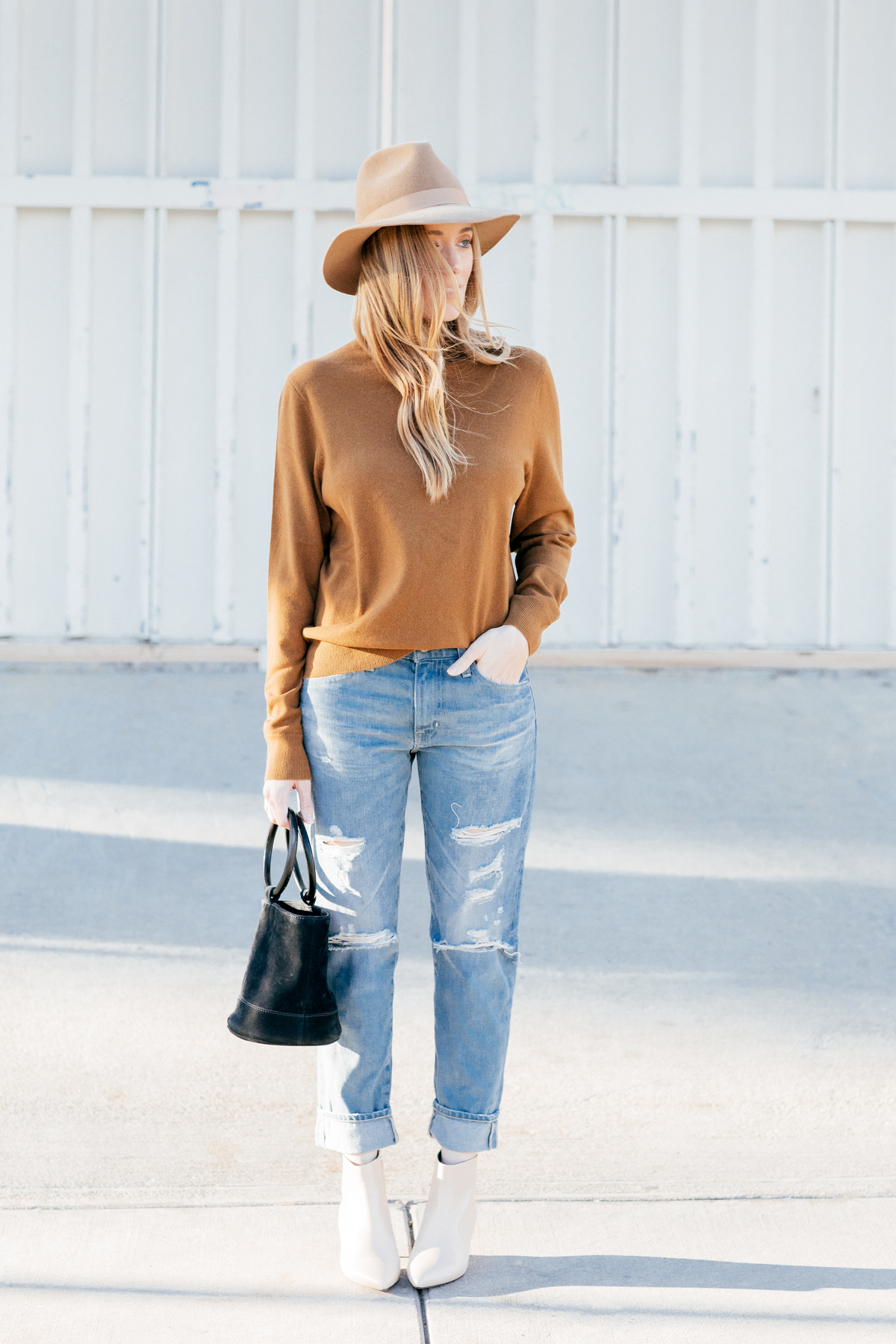 eatsleepwear, Kimberly Lapides, OUTFIT, AndOtherStories, Preston And Olivia, AG jeans, simon miller