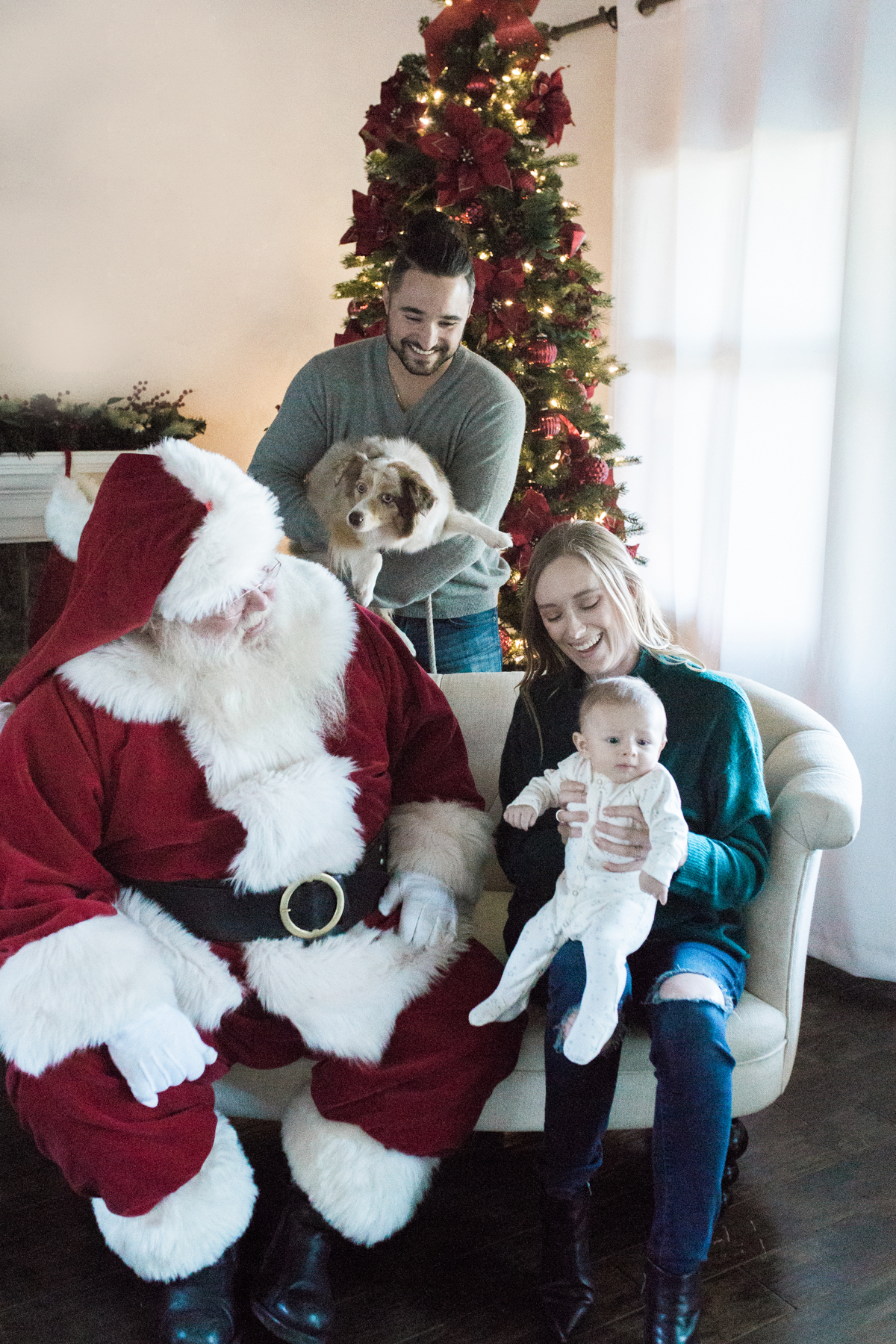 eatsleepwear, Kimberly Lapides, HOLIDAY, Christmas, Otis, Family, Santa