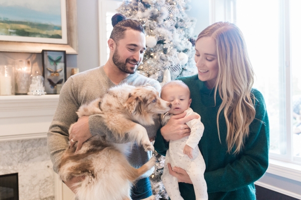 eatsleepwear, Kimberly Lapides, HOLIDAY, Christmas, Otis, Family, Santa