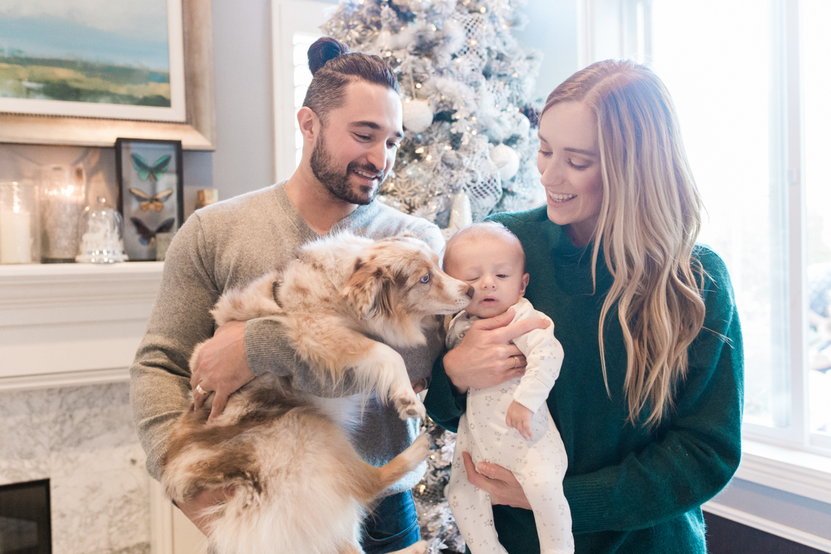eatsleepwear, Kimberly Lapides, HOLIDAY, Christmas, Otis, Family, Santa