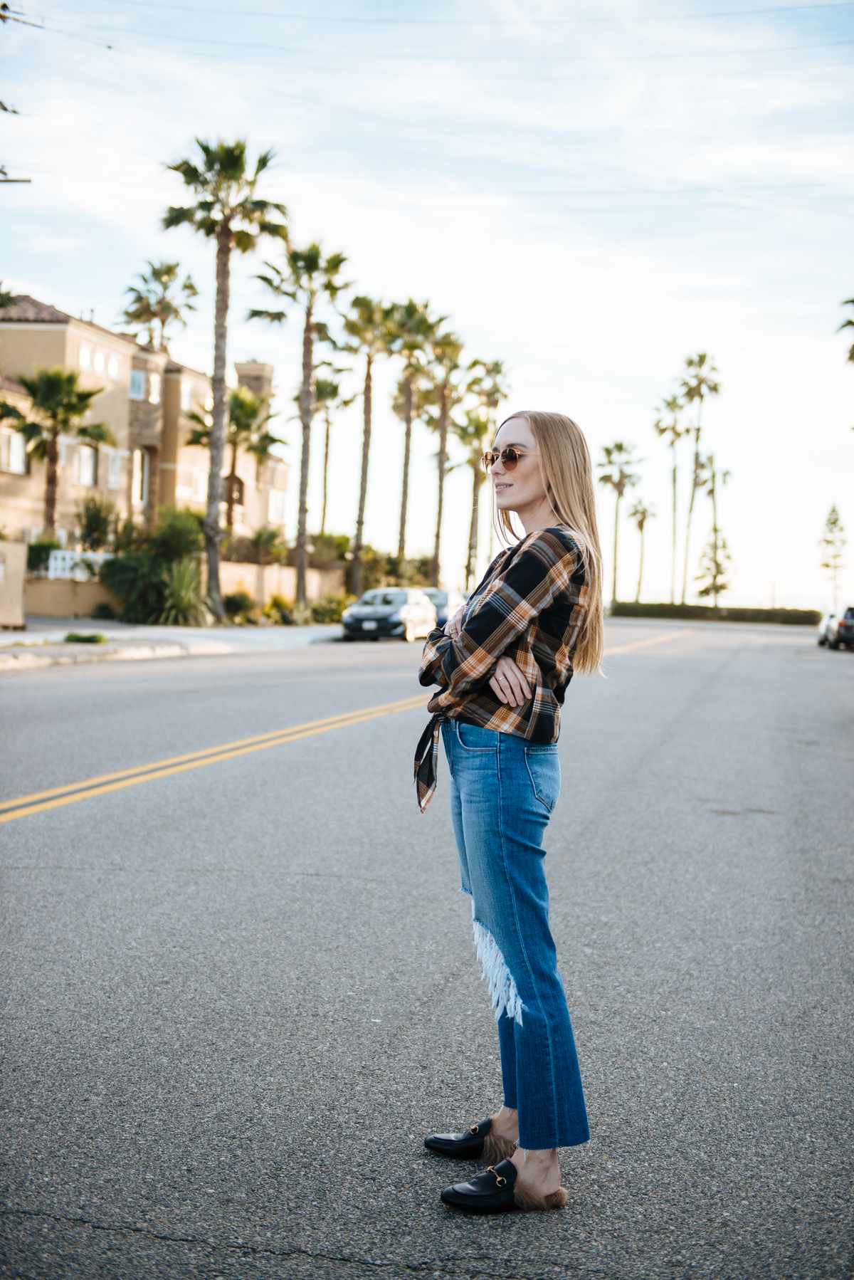 eatsleepwear, Kimberly Lapides, OUTFIT, madewell, lagence, gucci, rayban