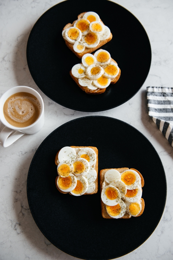 eatsleepwear, Kimberly Lapides, FOOD, recipe, instant pot, hard boiled eggs, eggs, egg salad, egg toast