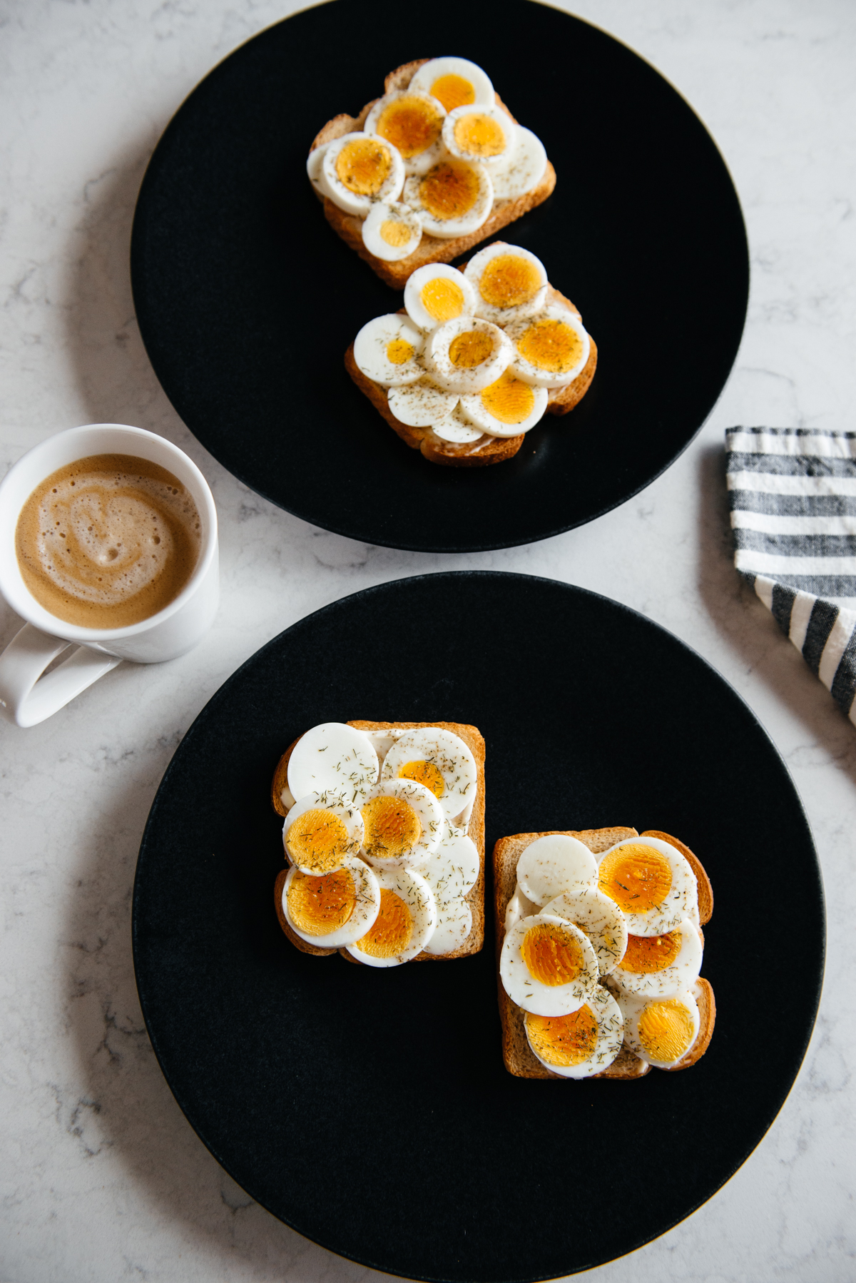 eatsleepwear, Kimberly Lapides, FOOD, recipe, instant pot, hard boiled eggs, eggs, egg salad, egg toast