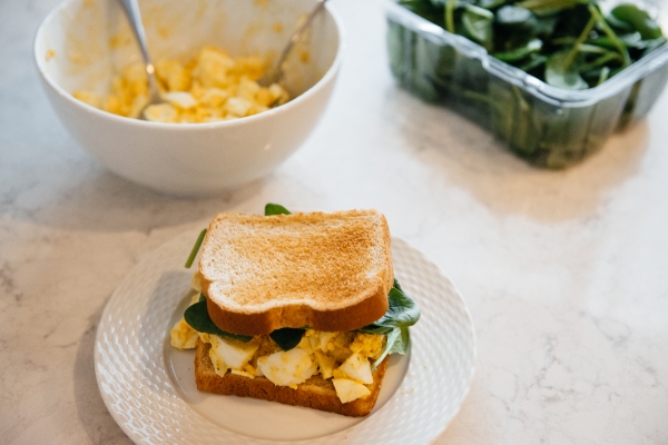 eatsleepwear, Kimberly Lapides, FOOD, recipe, instant pot, hard boiled eggs, eggs, egg salad, egg toast