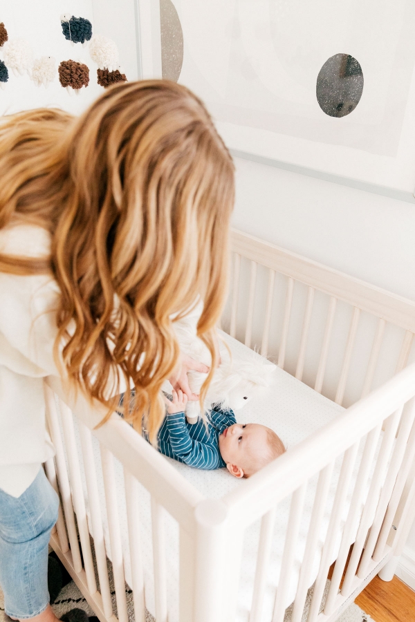 eatsleepwear, kimberly lapides, family, baby, motherhood, otis, sleep, newborn, 5 months