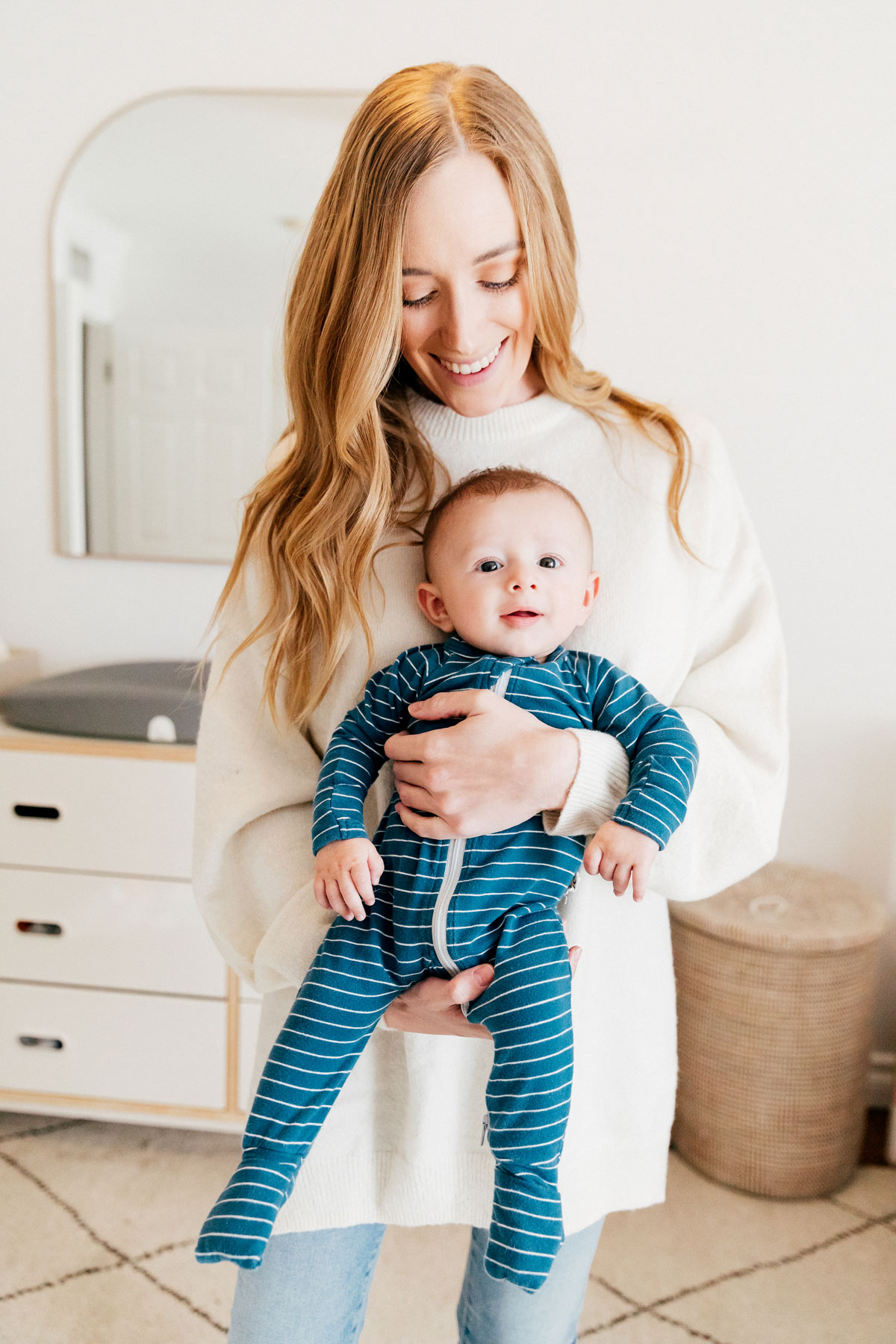 eatsleepwear, kimberly lapides, family, baby, motherhood, otis, sleep, newborn, 5 months