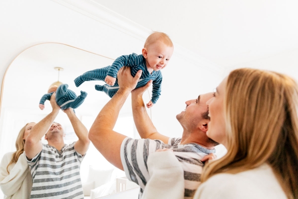 eatsleepwear, kimberly lapides, family, baby, motherhood, otis, sleep, newborn, 5 months