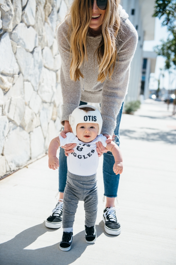 eatsleepwear, Kimberly Lapides, OUTFIT, Otis, Family, Vans, 360 cashmere, jbrand, rayban, hand m
