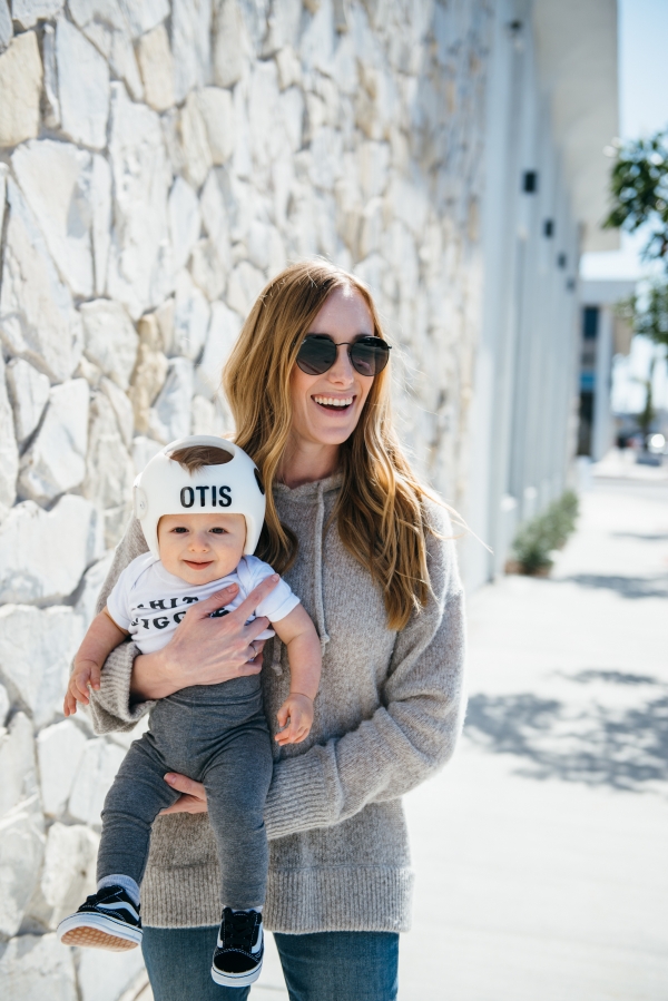 eatsleepwear, Kimberly Lapides, OUTFIT, Otis, Family, Vans, 360 cashmere, jbrand, rayban, hand m