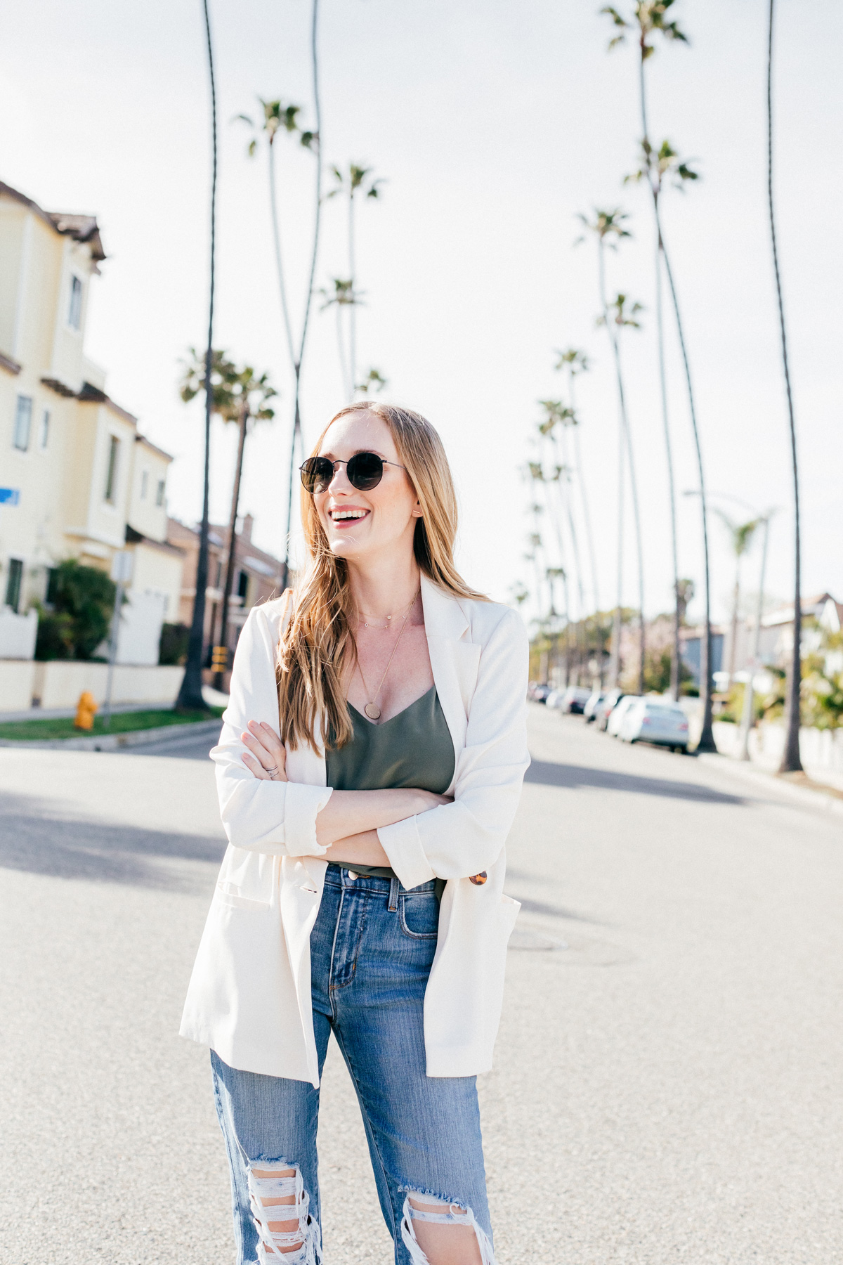 Outfit, Eatsleepwear, kimberly lapides, topshop, lagence, rayban, veja