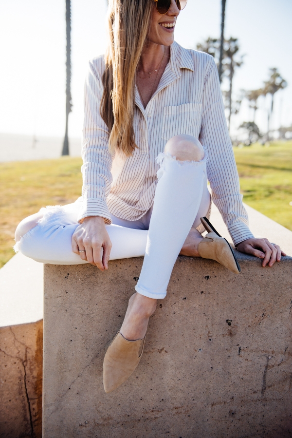 eatsleepwear, Kimberly Lapides, OUTFIT, rag and bone, madewell, rayban, jenni kayne, huntington beach