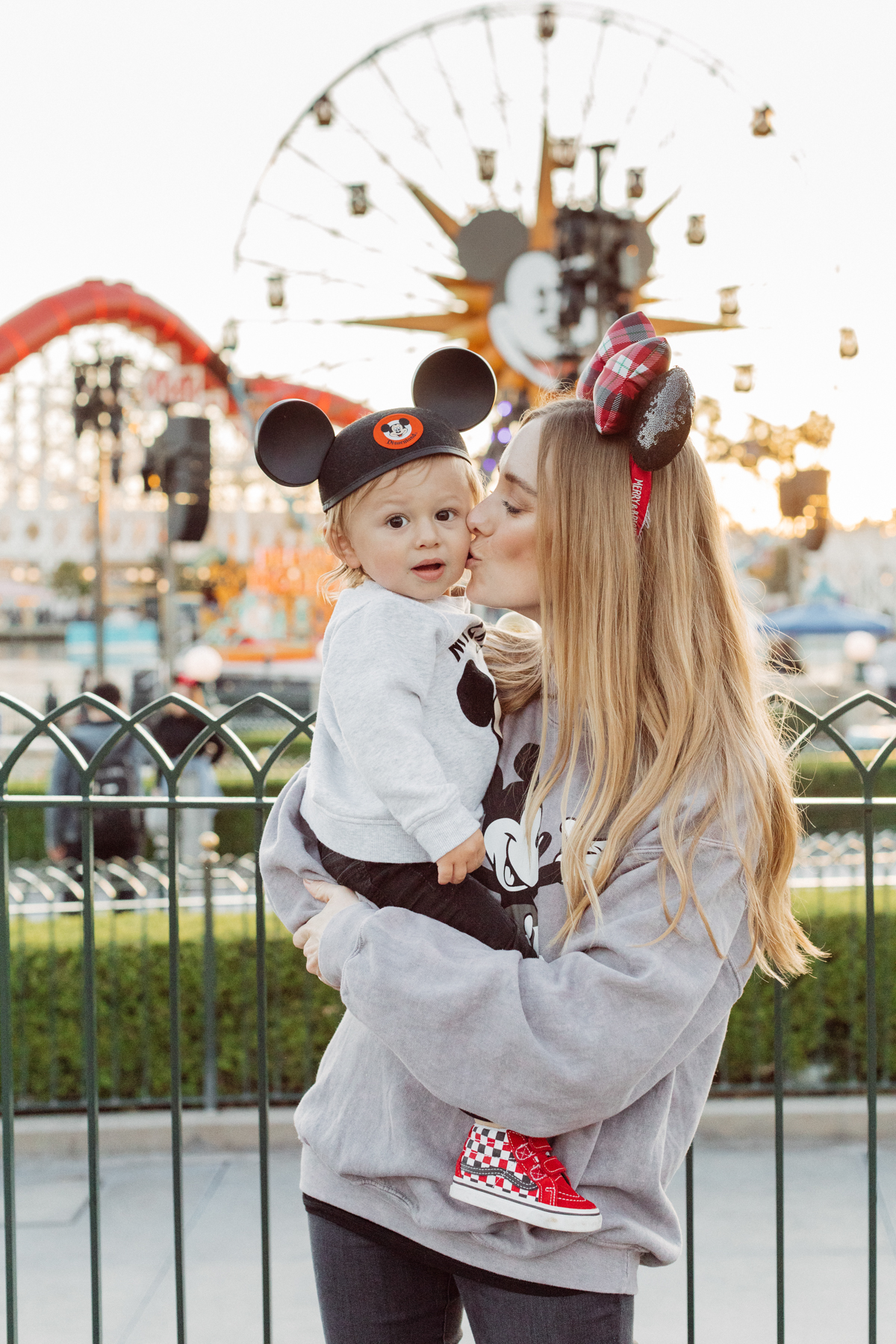 eatsleepwear kimberly lapides The holidays at Disneyland Resort and Disney's California Adventure Park and the Mickey Mouse Ferris Wheel