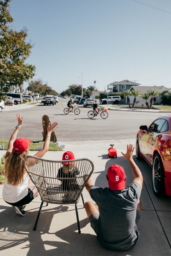 Drive By Birthday Party at Disney Pixar Cars themed birthday