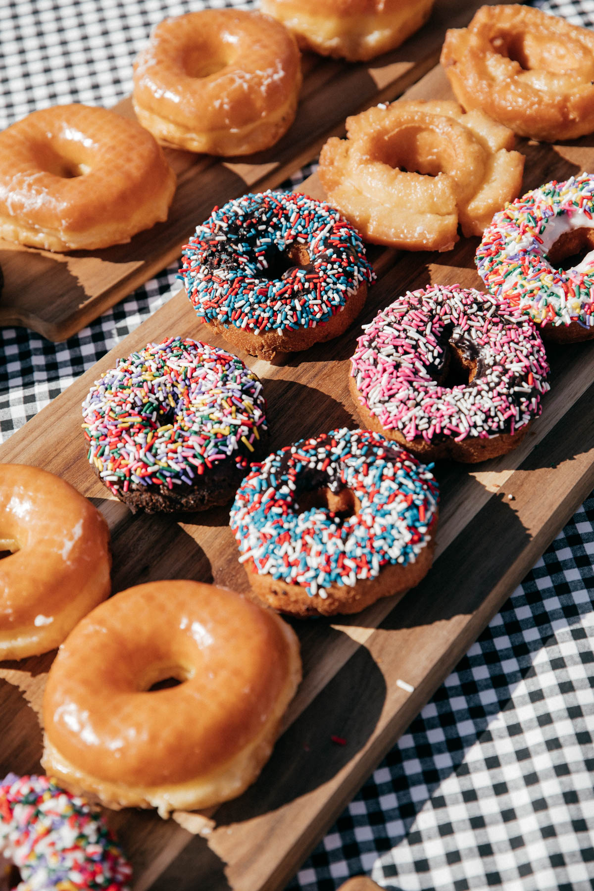 Donuts at Disney Pixar Cars themed birthday