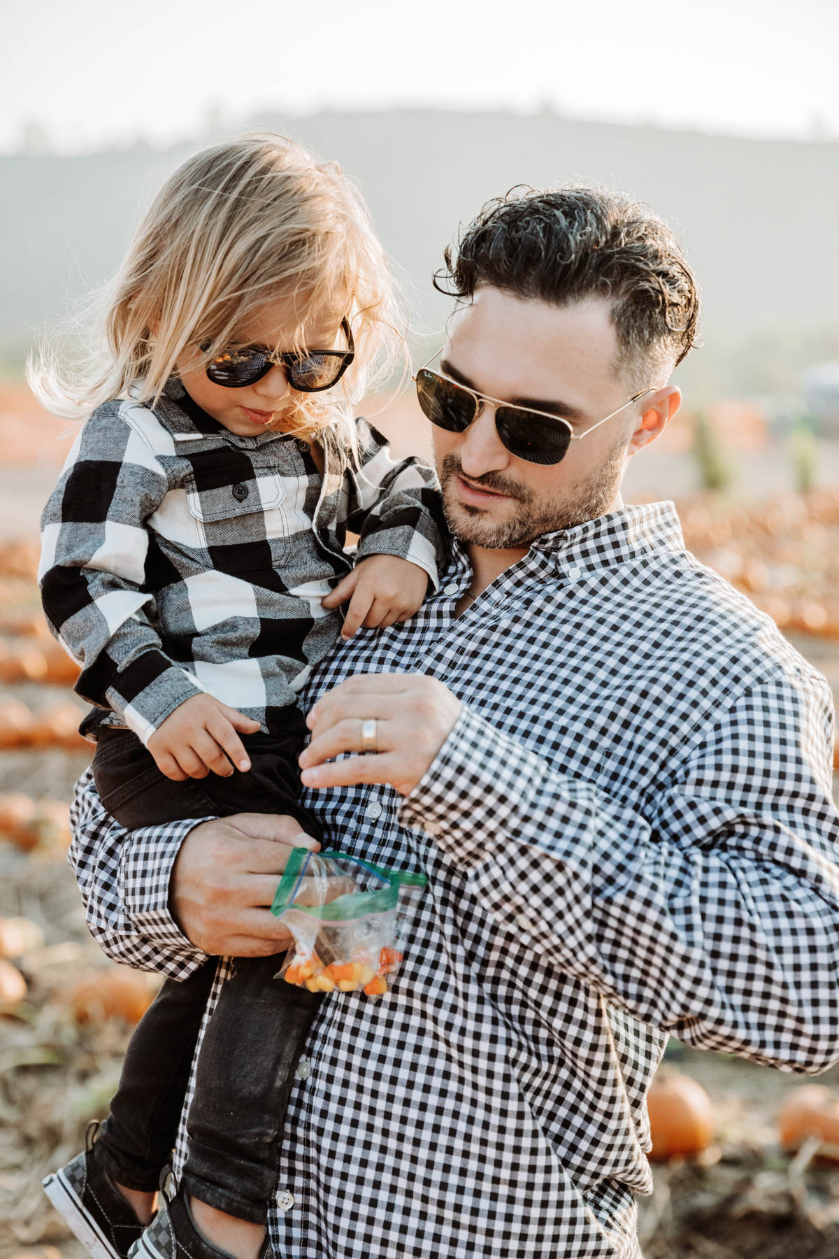 Pumpkin Patch Photo shoot at Tanaka Farms